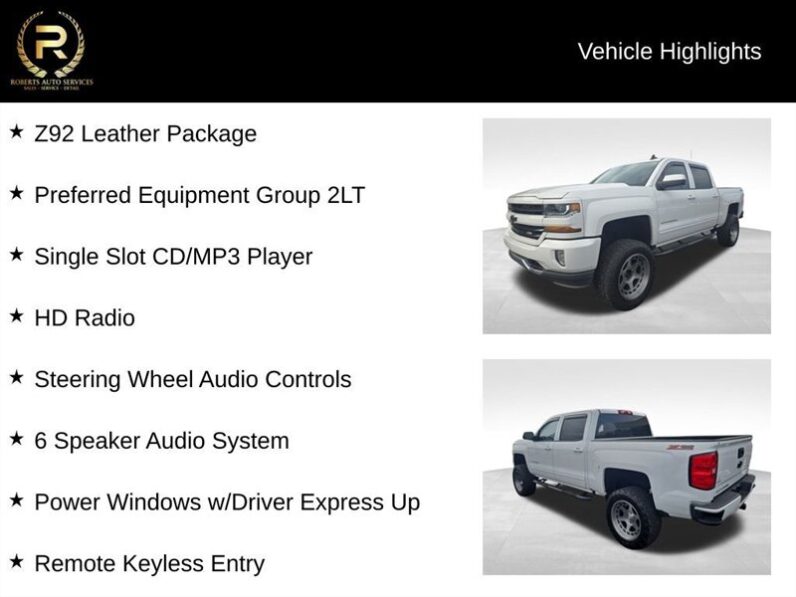 
								2018 Chevrolet Silverado 1500 LT LT2 full									