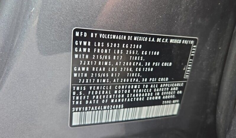 
								2020 Volkswagen Tiguan 2.0T S full									