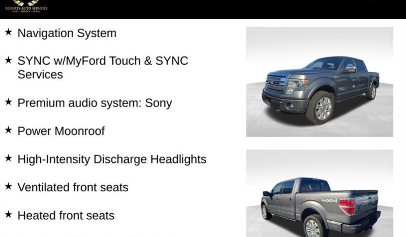 
								2014 Ford F-150 Platinum full									