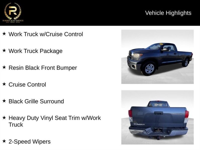 
								2010 Toyota Tundra Grade V6 full									
