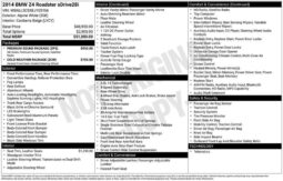 
										2014 BMW Z4 sDrive28i full									