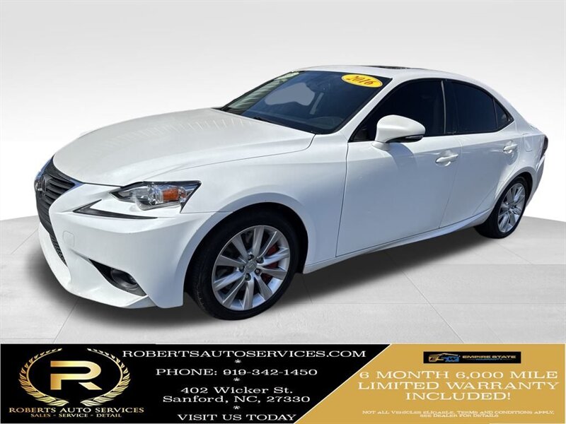 2016 Lexus IS 200t 200t