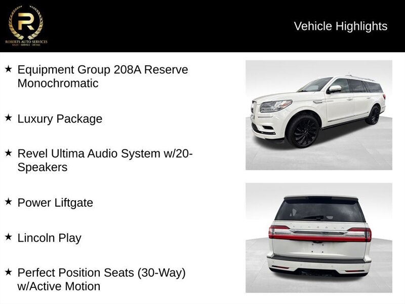 
								2021 Lincoln Navigator L L Reserve full									