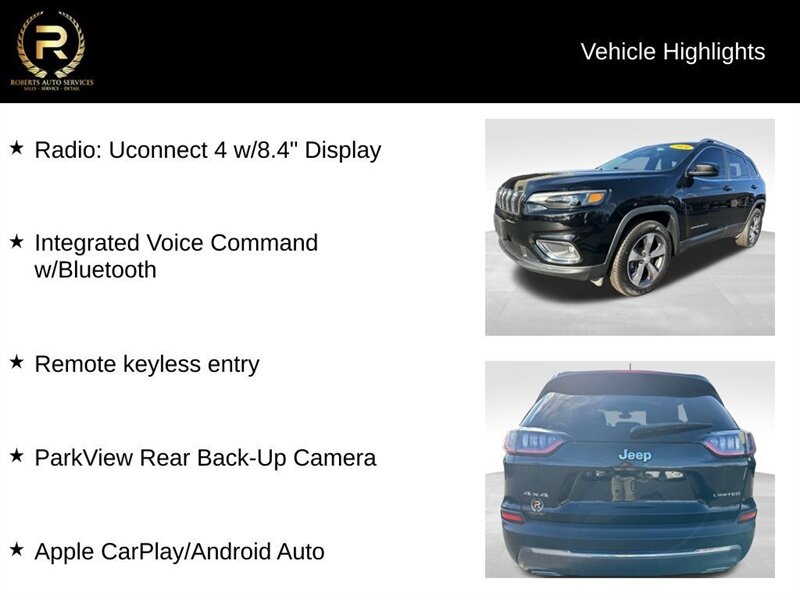 
								2019 Jeep Cherokee Limited full									