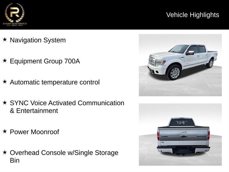 
								2014 Ford F-150 Platinum full									