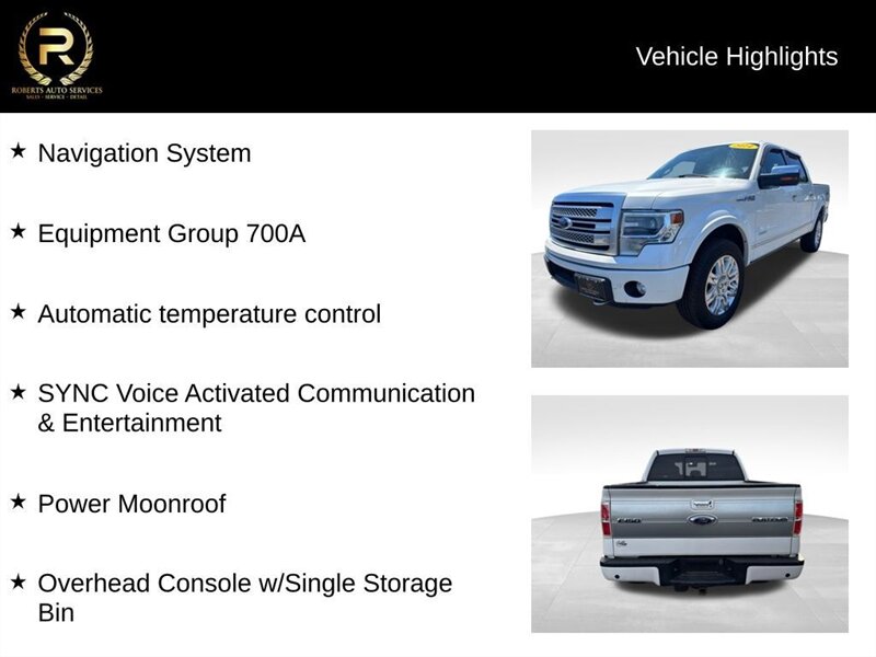 
								2014 Ford F-150 Platinum full									