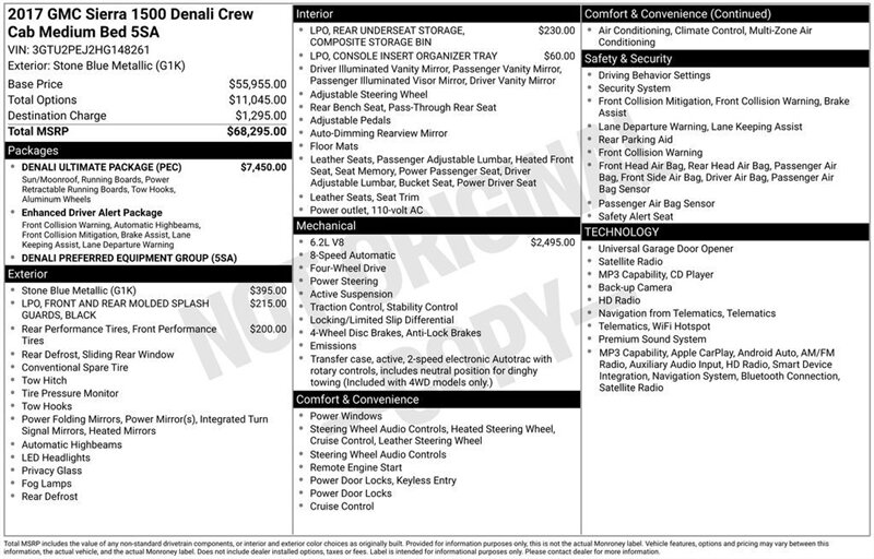
								2017 GMC Sierra 1500 Denali full									