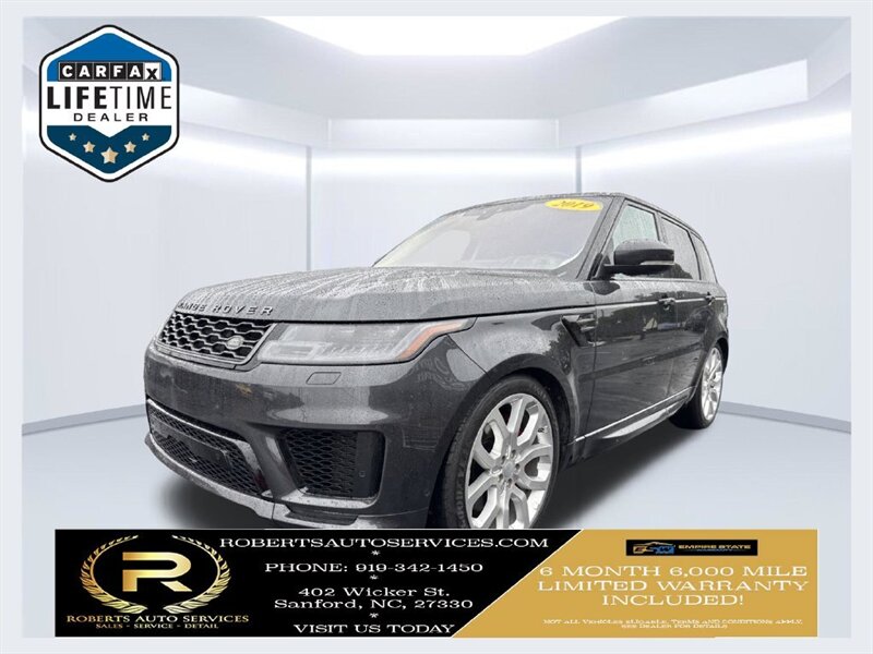 2019 Land Rover Range Rover Sport